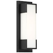 Eurofase Lighting Thornhill 5" Tall LED Wall Sconce Black