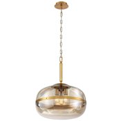 Eurofase Lighting Nottingham 3 Light 24" Wide Pendant Brass