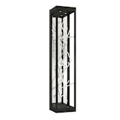 Eurofase Lighting Aerie 30" Tall LED Wall Sconce Black / Silver