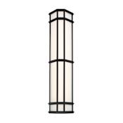 Eurofase Lighting Monté 29" Tall LED Outdoor Wall Sconce Satin Black