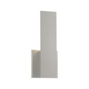 Eurofase Lighting Annette 12" Tall LED Outdoor Wall Sconce Silver