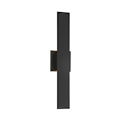 Eurofase Lighting Annette 2 Light 23" Tall LED Outdoor Wall Sconce Satin Black