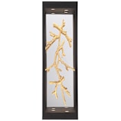 Eurofase Lighting Aerie 20" Tall LED Outdoor Wall Sconce Gold / Black