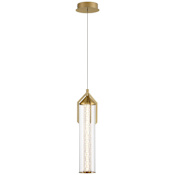 Eurofase Lighting Espada 5" Wide LED Mini Pendant Gold
