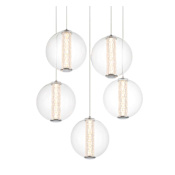Eurofase Lighting Atomo 26" Wide Chandelier Chrome