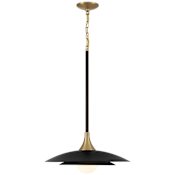Eurofase Lighting Welsh 18" Wide LED Pendant Black