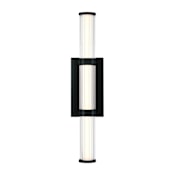 Eurofase Lighting Fayton 21" Tall LED Outdoor Wall Sconce Black
