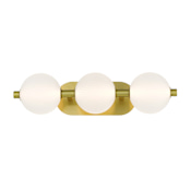 Eurofase Lighting Palmas 3 Light 23" Wide LED Vanity Light Gold