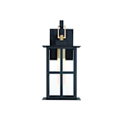 Eurofase Lighting Greyson 16" Tall LED Outdoor Wall Sconce Brass / Black
