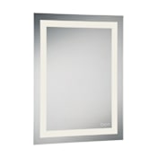 Eurofase Lighting Aspen 21" W x 32" H Modern Rectangular Bathroom Wall Mirror with LED Lighting Mirrored