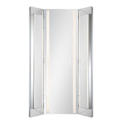 Eurofase Lighting Trias 43-1/2" W x 60" H Modern Rectangular Bathroom Wall Mirror with LED Lighting Mirrored