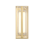Eurofase Lighting Langferd 12" Tall Wall Sconce Gold