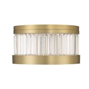 Eurofase Lighting Empra 16" Wide LED Flush Mount Ceiling Fixture Gold