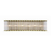 Eurofase Lighting Glasbury 6 Light 32" Wide Vanity Light Gold