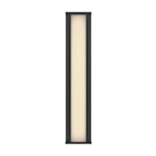 Eurofase Lighting Dulton 25" Tall LED Outdoor Wall Sconce Matte Black