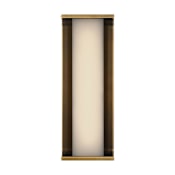 Eurofase Lighting Dulton 14" Tall LED Outdoor Wall Sconce Antique Brass