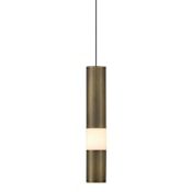 Eurofase Lighting Ronda 2" Wide LED Mini Pendant Weathered Brass