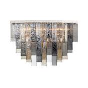 Eurofase Lighting Altesa 23 Light 37" Wide Flush Mount Ceiling Fixture Chrome