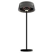 Eurofase Lighting Vellura 81" Tall Outdoor Integrated Heater 3000K LED Floor Lamp Black