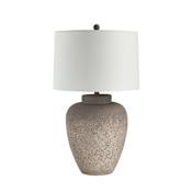 Everren Lattuga 29" Tall Vase Table Lamp Textured Beige