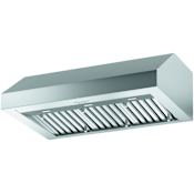 Faber Breva PRO 11 Series 295 - 600 CFM 36 Inch Wide Under Cabinet Range Hood VAM Technology and Baffle Filters Stainless Steel