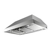 Faber Inca Pro Plus Series 1,200 CFM 36 Inch Wide Range Hood Insert with Internal Blower Stainless Steel