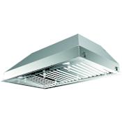Faber Inca PRO Plus Series 300 - 1,200 CFM 42 Inch Wide Range Hood Insert with Easy Snap and Baffle Filters Stainless Steel