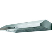 Faber Levante II Series 395 CFM 36 Inch Wide Under Cabinet Range Hood with Energy Motor and Mesh Filters Stainless Steel