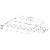 Faber 36 Inch Range Hood Liner Stainless Steel