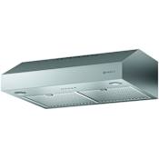 Faber Tivano Series 395 CFM 30 Inch Wide Under Cabinet Range Hood with Vari-Duct and Mesh Filters Stainless Steel