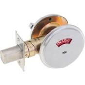 Falcon Indicator Deadbolt Satin Chrome