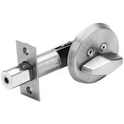 Falcon Grade 2 Turn Inside Only Deadbolt from the D200 Collection Satin Chrome