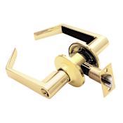 Falcon Grade 2 Dane Privacy Door Lever Set from the W Collection Bright Brass
