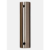 Fanimation 18" Stainless Steel Ceiling Fan Downrod for 10 Ft Ceilings Plated Brushed Nickel