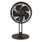 Fanimation Flex 5" Wide 3-Speed Table Fan Gun Metal