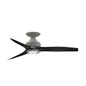 Fanimation Spitfire 48" 3 Blade Indoor LED Ceiling Fan with Remote Control Antique Graphite / Black