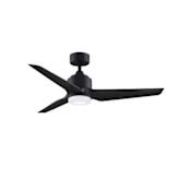 Fanimation TriAire Custom 48" 3 Blade Indoor / Outdoor LED Ceiling Fan with Remote Control Black