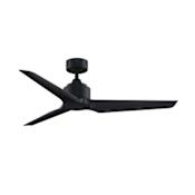 Fanimation TriAire Custom 52" 3 Blade Smart Indoor / Outdoor Ceiling Fan with Remote Control Included Black
