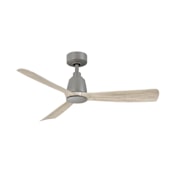 Fanimation Kute 44" 3 Blade Indoor Ceiling Fan with Remote Control Antique Graphite