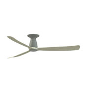 Fanimation Kute 60" 3 Blade Indoor Smart Ceiling Fan with Remote Control Antique Graphite / Light Oak