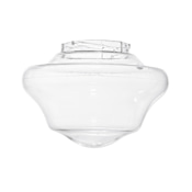 Fanimation Replacement Side Glass Shade For Fanimation Fans Clear