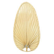 Fanimation 22" Narrow Oval Palm Blades for 52" Ceiling Fans - Set of 5 Natural Palm
