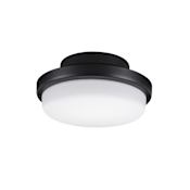 Fanimation TriAire Custom 8" Wide Single LED Ceiling Fan Light Kit Black