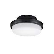 Fanimation TriAire Custom 8" Wide Single LED Ceiling Fan Light Kit Black