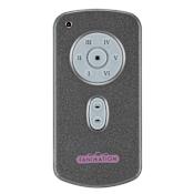 Fanimation 6 Speed DC Reversible Fan and Up / Down Light Remote Control Gray