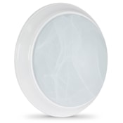 Feit Single Light 13" Wide Integrated LED Flush Mount Bowl Ceiling Fixture White
