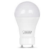 Feit Single 8.8 Watt Dimmable A19 GU24 LED Bulb - 800 Lumens, 3000K, and 90CRI N/A