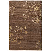 Feizy Cordonnet 9-1/2' x 13-1/2' Wool Botanical Indoor Rectangular Area Rug Green / Gold