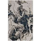 Feizy Micah 13' x 20' Polyester and Polypropylene Abstract Indoor Rectangular Area Rug Ivory / Black / Taupe