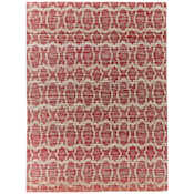 Feizy Lilliana 9-1/2' x 13-1/2' Geometric Indoor Rectangular Area Rug Red / Tan